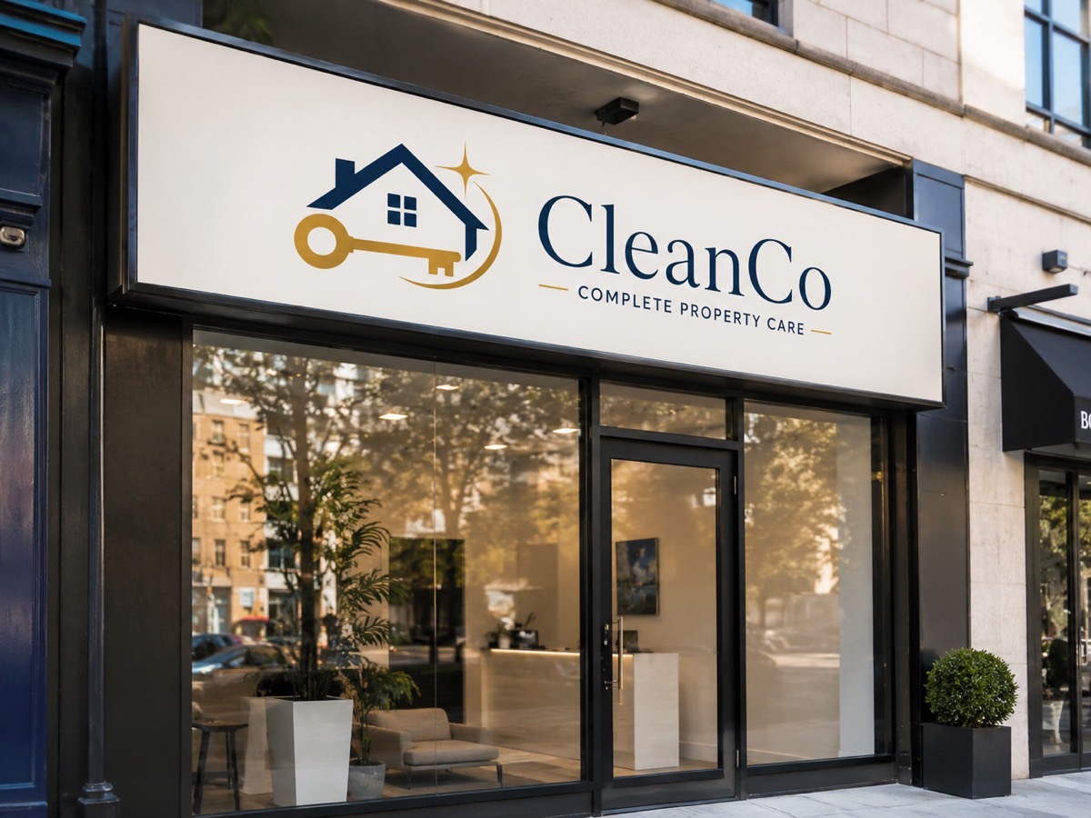 Signage — CleanCo cleaning service